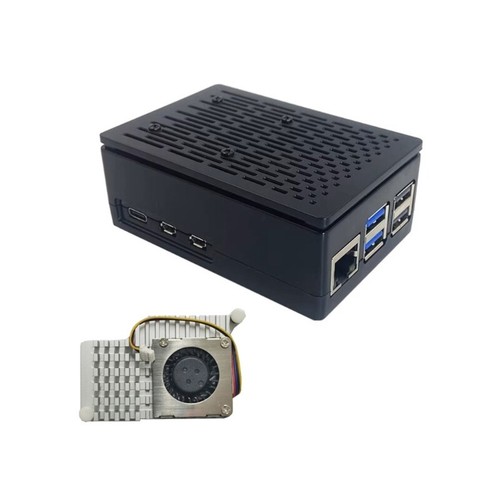 for RPI 5 Board Protector Enclosure Box Optional Heatsink Cooling Solution - Afbeelding 3 van 12