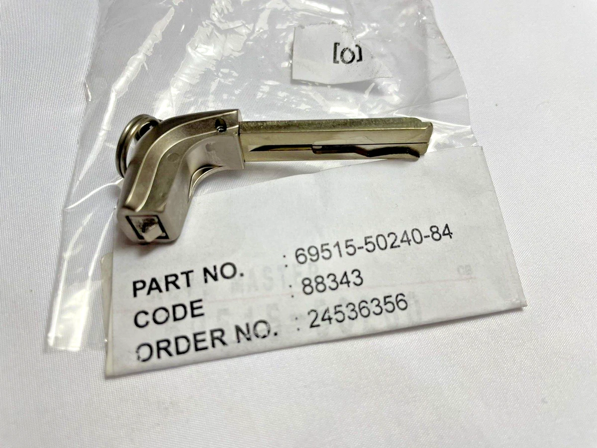 Toyota / Lexus Master Key Code 88343 Genuine New 69515-50240-84 | eBay