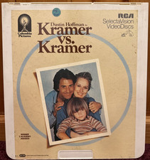 CED VideoDisc Kramer vs. Kramer 1979 Columbia Pictures, RCA SelectaVision CED
