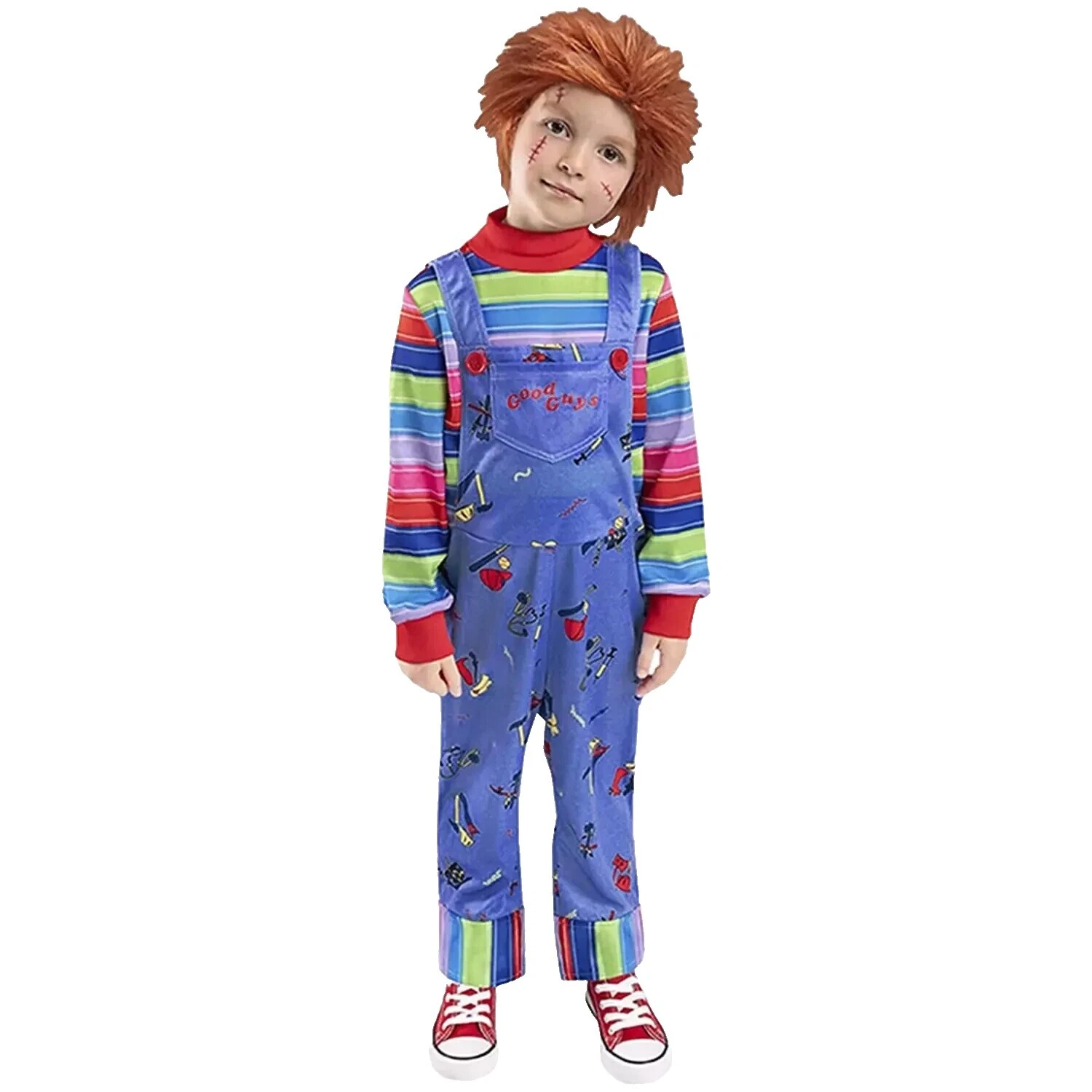 Cotton Blend Multi-Color Complete Outfit Unisex Costumes