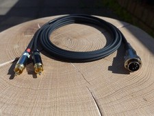 Interconnessione cavo RCA/Phono 5 pin da din a RCA/phono per amplificatore Naim a sorgente 1 m