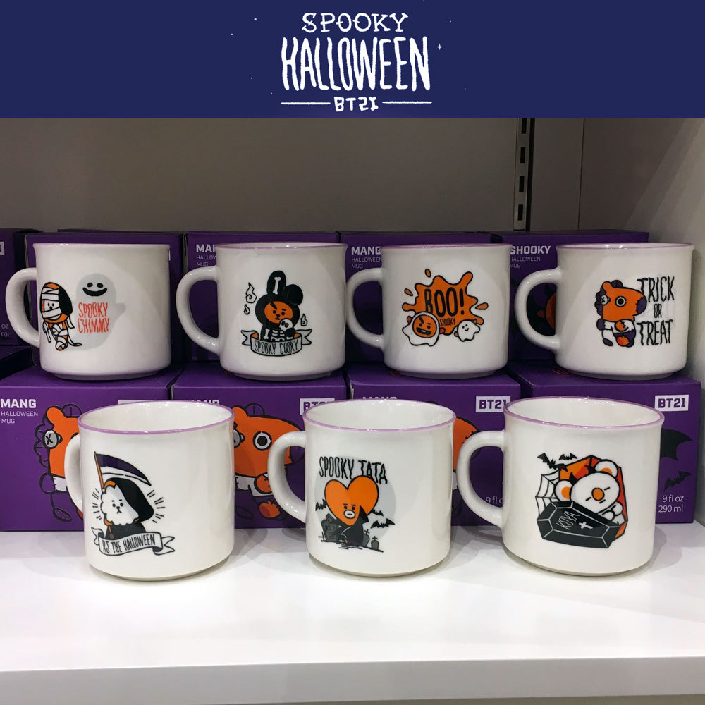 BTS BT21 Official Authentic Goods Mug Halloween Ver 9fl.oz 290ml