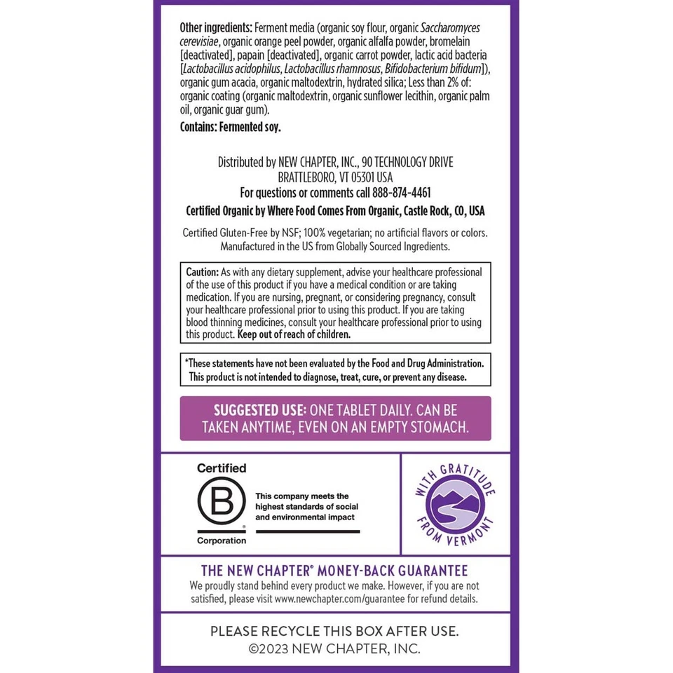 Nuevo Capítulo Every Woman’s One Daily 40+ Comprimidos Multivitamínicos - 72 Tab - Exp 12/26 Foto 3 de 4