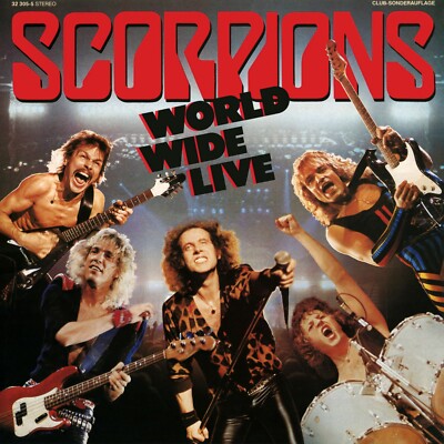 SCORPIONS World Wide Live BANNER HUGE 4X4 Ft Fabric Poster Flag