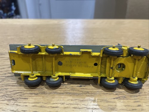 MORESTONE FODEN DIESEL WAGON camion camion giallo CONDIZIONI ORIGINALI 8 ruote - Foto 5 di 6