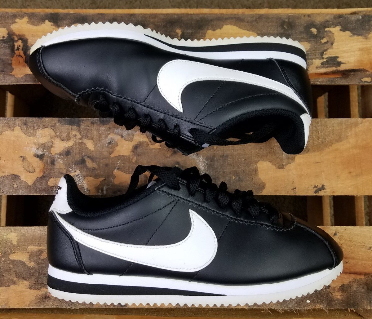 Nike Classic Cortez Black White 