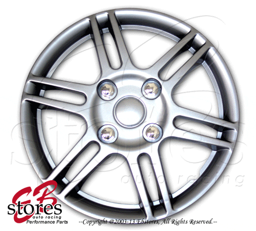 Single Qty 1pc 14 inch Wheel Rim Skin Cover Hubcap Hub caps 14" Inches Style#004 - Bild 1 von 3