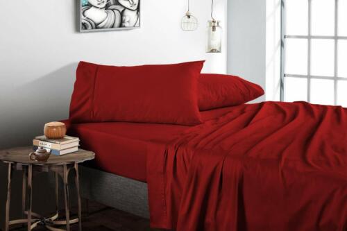 Dream Linen Waterbed Sheet Set 1000TC Egyptian Cotton King Size Solid Colors - Picture 96 of 163