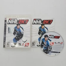 NHL 2K7 (Sony PlayStation 3, 2006) PS3 Game Complete - Tested - Works Great