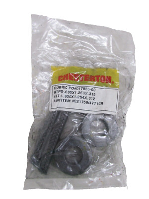 CHESTERTON 477-1 PUMP PACKING, .630'' x 1.260'' x .315''