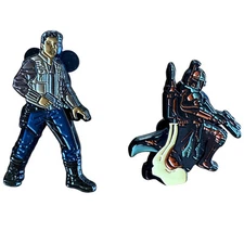 Salesone Star Wars Adventure Across the Galaxy Fynn & Boba Fett Jet Pack Pins