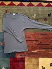 Men's XL Vintage 90s Waffle Knit Thermal Shirt Great Land Grunge, Made in USA