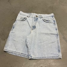 Vintage y2k Light Wash Baggy Jean Shorts