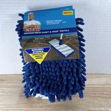 MR. CLEAN Microfiber Dust and Mop Refill Washable Scrubby Stripes NEW 446956