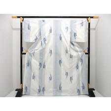 Authentic Unused Tsumugi with Certificate, 9 Marks, Indigo Dye Authentic ...