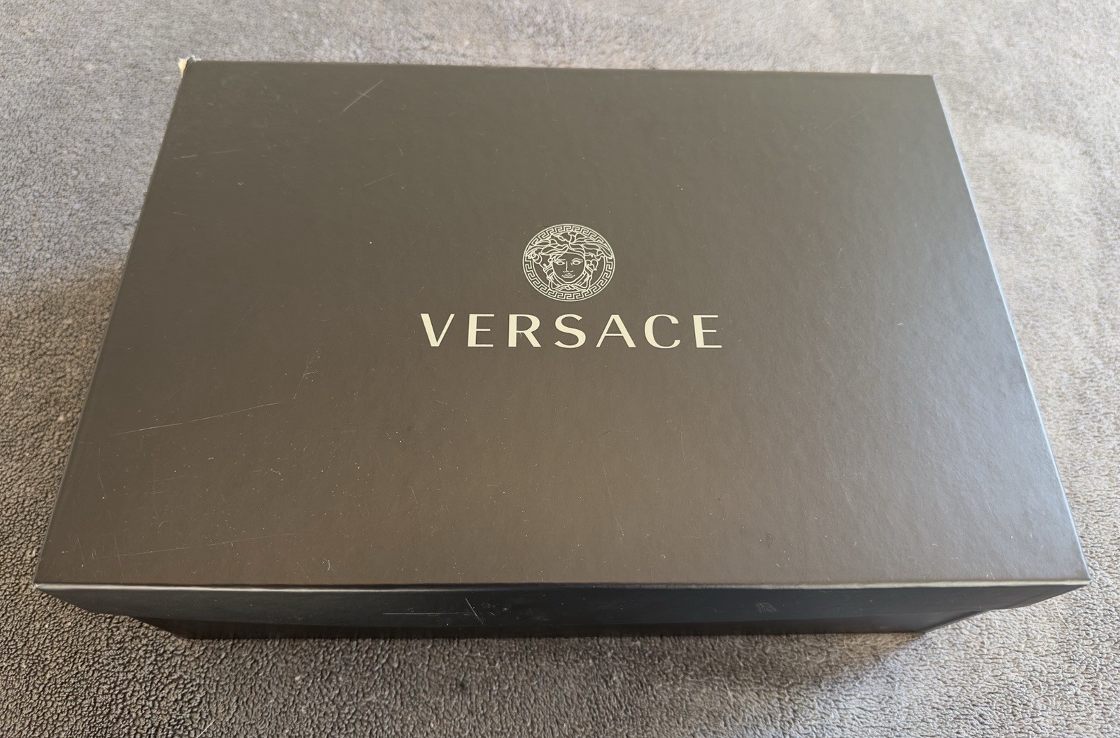 Versace Greca Low-Top Sneakers Nero Oro EU 43 Brand New w/ Box Authentic image 10