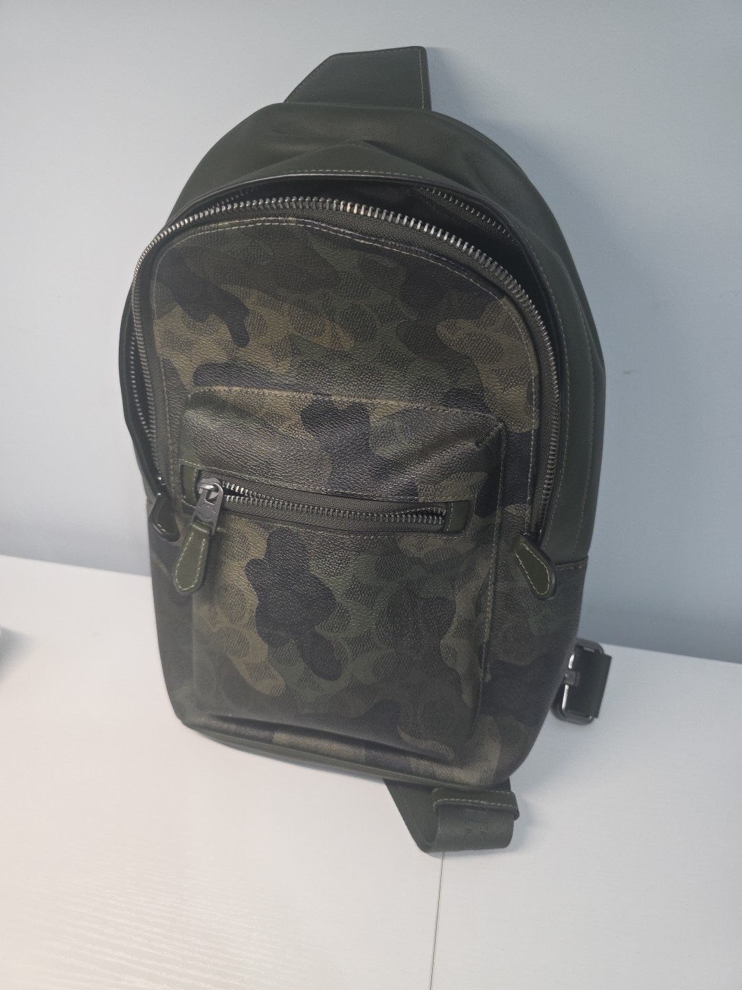 Coach West Pack in Signature Camo Print