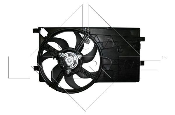 NRF Engine Cooling Fan fits Citroën Nemo 2009-2010 1.3 1.4