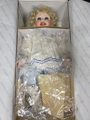 Heritage Dolls- The Hamilton Collection 1991-Michelle- Fine Porcelain Doll
