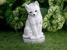 Concrete Cat 6-1/2" Tall, Home Garden Decor Pet Loss Memorial Stone Gift