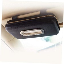 Car Tissue Holder, Sun Visor Napkin Holder, Car Visor Tissue Holder, Black