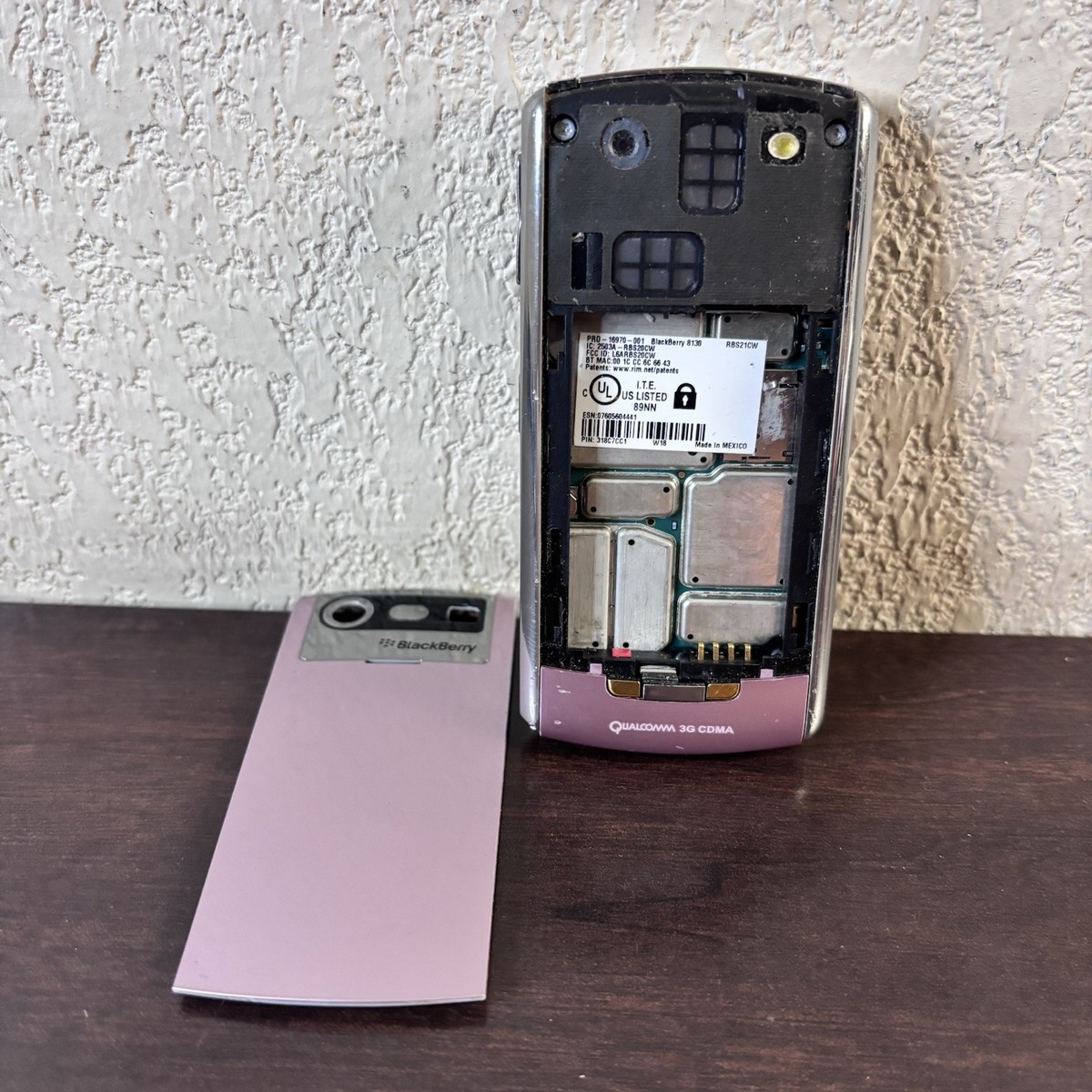 BlackBerry Pearl 8130 Vintage Pink Cell Phone (Verizon) - No