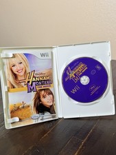 Hannah Montana The Movie Nintendo Wii Complete w/ Original Manual Tested Working
