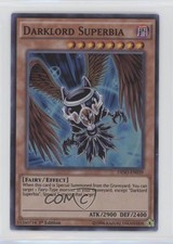 Super Rare - Darklord Superbia 1st Ed. YuGiOh Destiny Soldiers #DESO-EN039