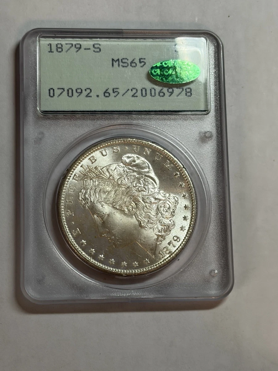 1879 Year Grade MS 65 Morgan Dollars (1878-1921) for sale | eBay