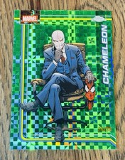 2026 Topps Chrome Marvel Comics #106 Chameleon Green X Fractor /99