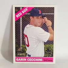 Garin Cecchini Boston Red Sox 2015 Topps Heritage #111 3B
