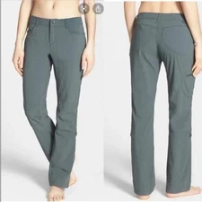 Patagonia Womens Rock Craft Pants Hiking Pants Gray Zip Pockets Cargo Outdoor 6