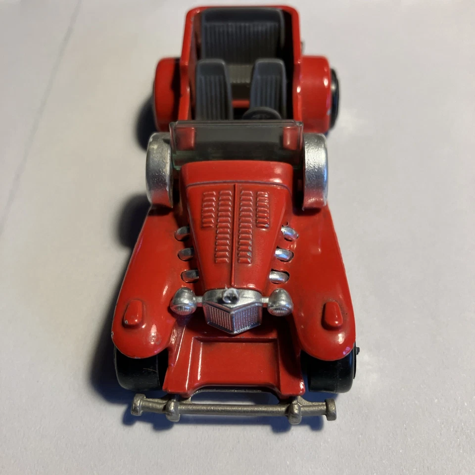 Majorette No 267 Excalibur Cabriolet Rossa - Made in Francia 1980 Scala 1:56 - Immagine 4 di 4