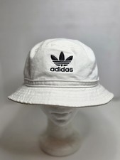 Adidas White Unisex Bucket Hat OSFA