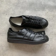 ADIDAS x YOHJI YAMAMOTO Y-3 SUPERSTAR ALL BLACK SIZE US 8.5 UK 8 EU 42