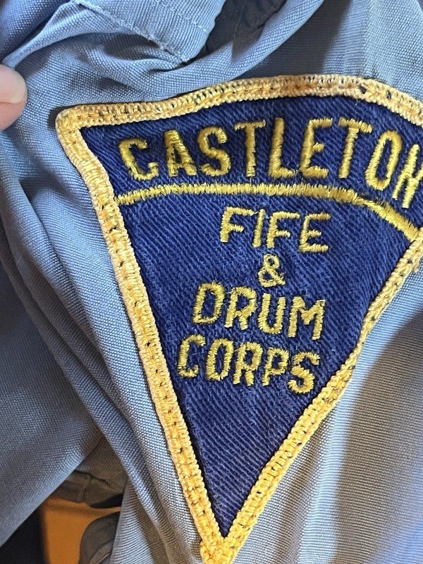 Castleton Fife and Drum Corps Shirt L Men’s Vintage
