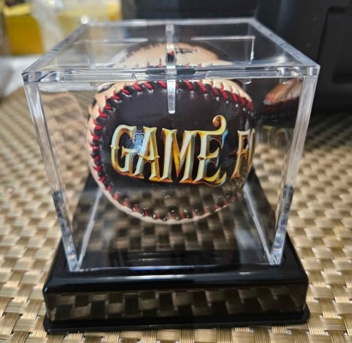 Los Angeles Dodgers Shohei Ohtani 50/50 Game/Ages FOCO /550 Golden Baseball Ball - Picture 5 of 5