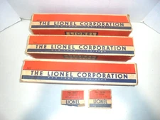 LIONEL THREE EMPTY VINTAGE MADISON PASSENGER CAR BOXES POSTWAR