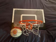 SKLZ Pro Mini Basketball Hoop 18" x 12" Over Door Backboard Basketball