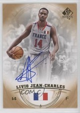 2013-14 SP Authentic Auto Livio Jean-Charles #30 Auto u0h