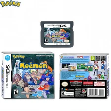 Nds Moemon Black 2&White 2 Us Version English Video Game Console Card Toys