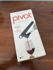Coravin Pivot Wine Preservation System Black Plastic Metal With Lid/Stopper