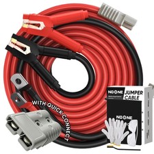 Noone 20 Gauge 30 Ft Heavy Duty Jumper Cables 20gauge X 30ftquick Connect
