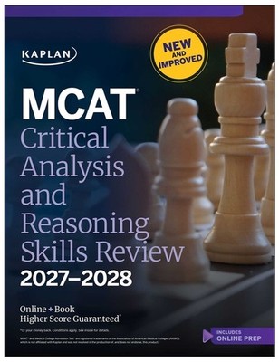 MCAT Critical Analysis and Reasoning Skills Review 2027-2028: Online + Paperback