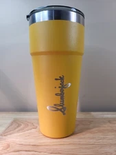 SlumberJack Yellow Travel Tumbler
