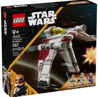 LEGO Star Wars - V-19 Torrent-Sternjäger 75432 Konstruktionsspielzeug - Wie neu