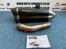 Bmw F 750 850 Gs Remus 8 Homologated Stainless Steel Black Exhaust Silencer