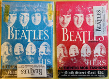 Beatles 1966 NEMS Advertising Cards His & Hers with Clothing Labels SEALED MINT