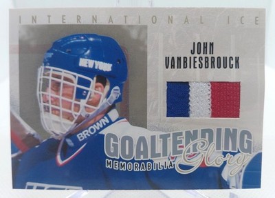 John Vanbiesbrouck 2006-07 ITG Goaltending Glory Jersey Gold /10      