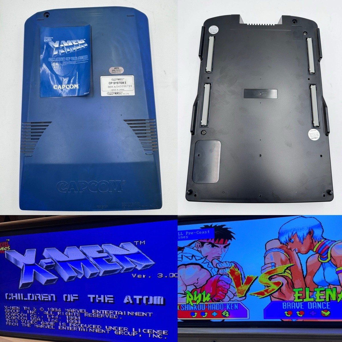 アーケード基板　cps2 X-MEN: (Ver. 2.10) CPS-2 CPS2 X-MEN Children of the atom Arcade PCB Only Marvel